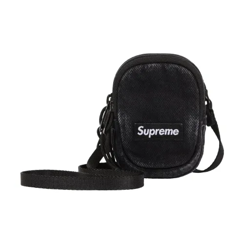 Supreme Denim Crossbody Bag Shoulder Bag Mini Unisex Black Supreme Деним Сумка через плечо Сумка на плечо Мини Унисекс Черный