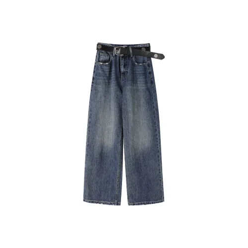 NIKOY Ностальгический синий Женские джинсы