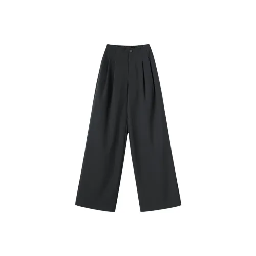 XIANGYING Темно-серые женские брюки для костюма