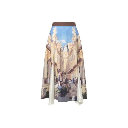 Two Or Three Things Повседневный Длинный Юбка Женские