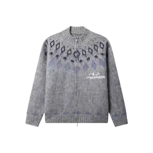 Chisportate Серый Без рисунка Унисекс Трикотаж