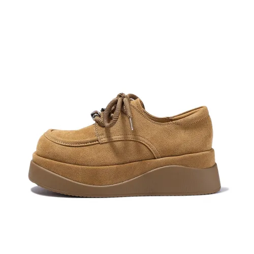 SELAIYA Женские повседневные туфли коричневый женские