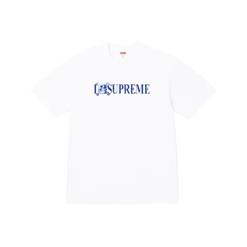 Supreme FW25 WEEK1 Черепа Tee T-Shirt Рубашка Унисекс