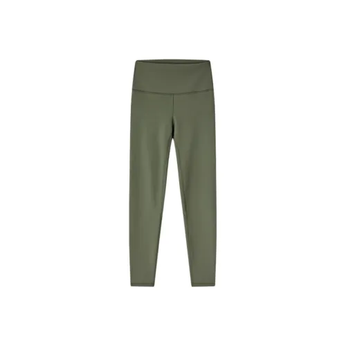 Pony Оливково-зеленые Женские Спортивные Брюки
