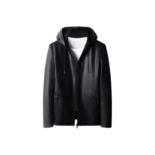 Square Man Also Stands Tall кожаная куртка мужская