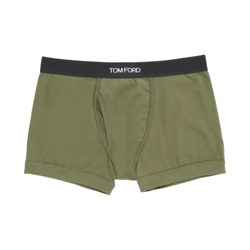 TOM FORD 1 Pack Армейский Зеленый Мужские Боксеры