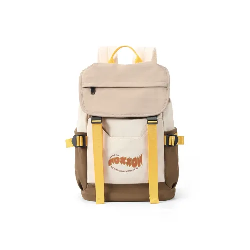 NOXXON Nylon Backpack Standard Unisex Khaki Gray Green NOXXON Нейлон Рюкзак Стандартный Унисекс Хаки Серый Зеленый