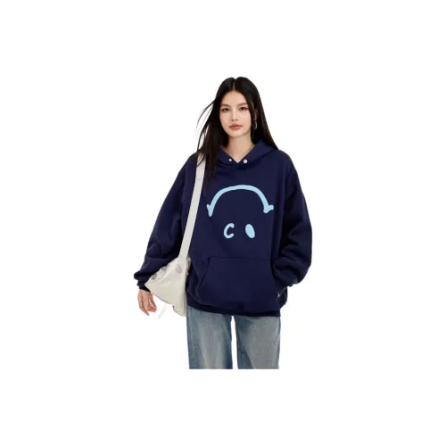 REMOULD Темно-синие женские свитшоты