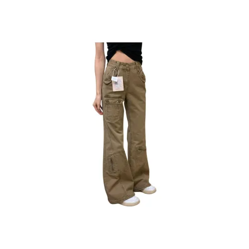 MUCCHIC Khaki Женские Джинсы