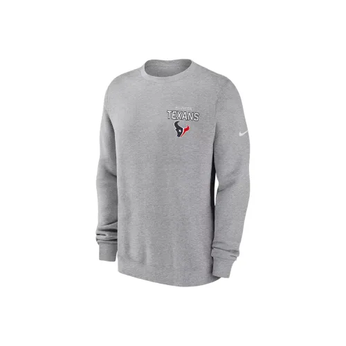 Nike Clothing Серый Heather Цветочный Дизайн Мужские Толстовки