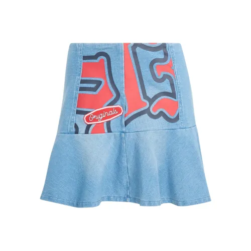 Adidas Originals FW25 GFX Джинсовые короткие юбки Женские