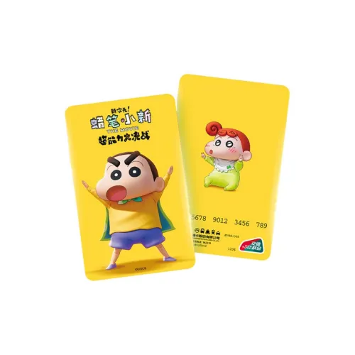 Shanghai Public Transport Card Карандаш SHIN Chan Совместная Памятная Карта Транспортного Совместного Мерч по IP
