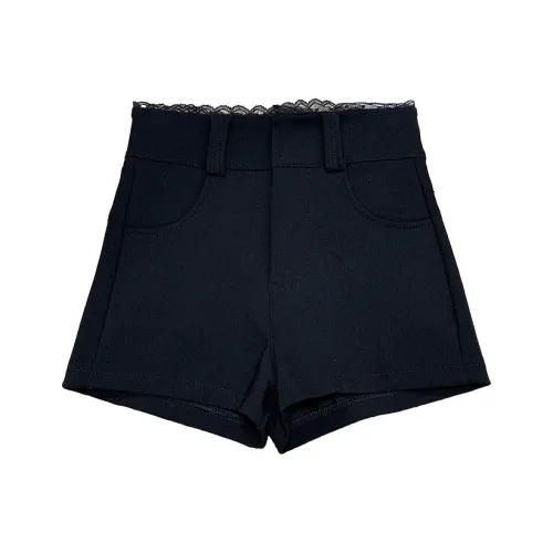 SNZX Черные шорты Женские Повседневные шорты