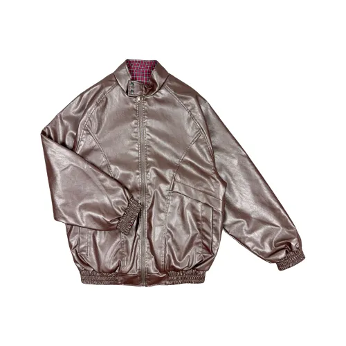 Dme Красно-коричневые унисекс куртки