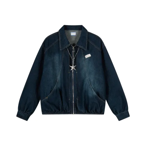 TREND ST Синий Унисекс Джинсовые куртки