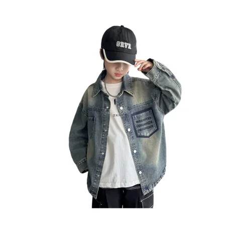 YUGUOGUO Джинсовый синий школьный топ