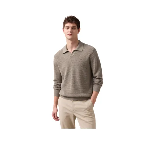 HAZZYS Светло-коричневые мужские свитеры
