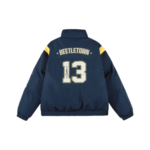 BEETLE TOWN Хлопковый пуховик Унисекс