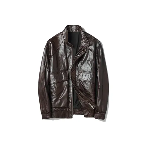 BANGBOY X IZTION Куртка из натуральной кожи Мужская