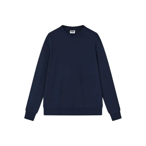 Pony Темно-синий Унисекс Свитшоты