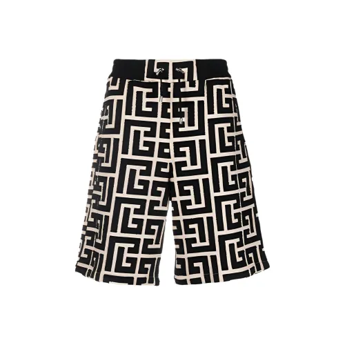 BALMAIN Повседневные шорты Мужские Черные