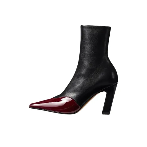 KHAITE Nevada Ботильоны 8,5 см Женские Черные