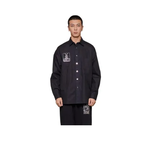 TCH Черный Унисекс Рубашки