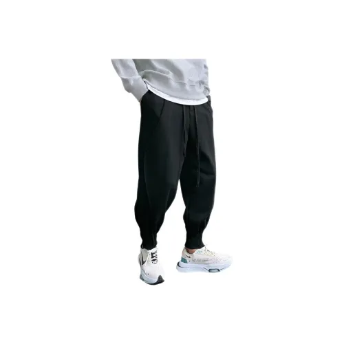 TONYBEAR Fashion Minimalist Style Loose Штаны с манжетами Повседневные брюки Мужской