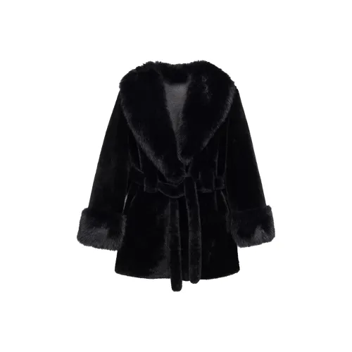 Beast King Artificial Fur Large Fur Collar Women's