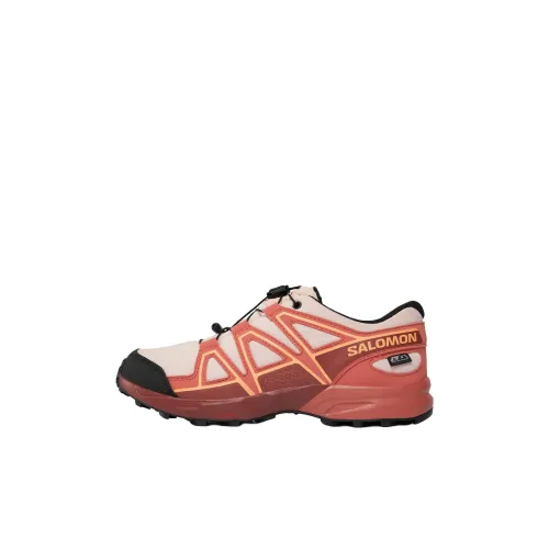 SALOMON Speedcross Slip-resistant Abrasion-resistant Low Top Детская беговая обувь Умбра Детская