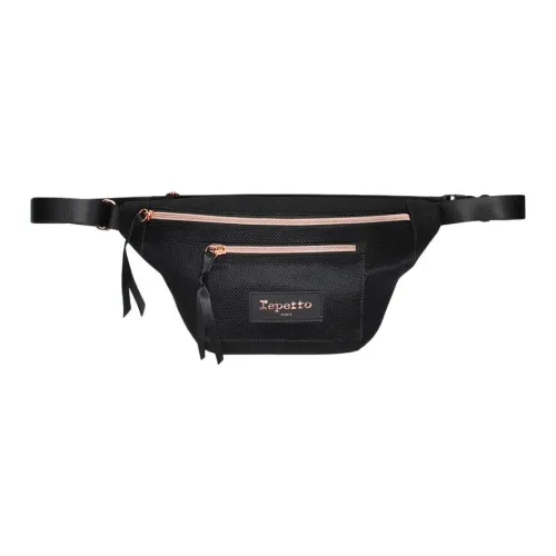 Repetto Classic Wallet Unisex Black Репетто Классическая сумка унисекс черного цвета