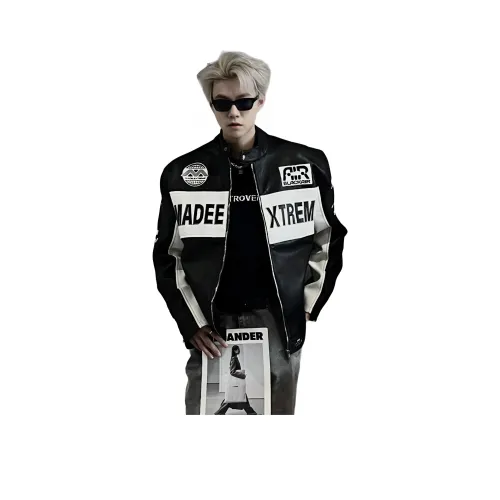 ZIAREL Черный с съемным логотипом унисекс куртки