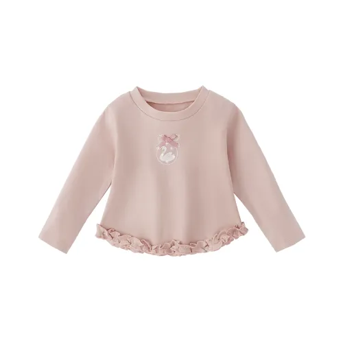 JELLYBABY С рюшами на подоле Милый Длинный рукав Топ