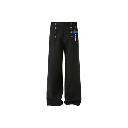 WKOOG Черный Унисекс Костюм Брюки