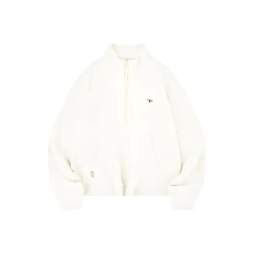 QIAODAN Dry Pearl White Women's Knitwear