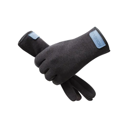 NANJIREN Флисовые утепленные теплые перчатки для мужчин