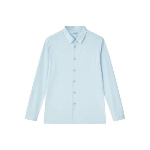 Pony Розовый Синий Женские Рубашки