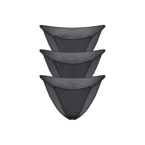 SKIMS FW25 MILKY Прозрачный String Бикини 3 упаковки Плавательные шорты Женские 3 упаковки