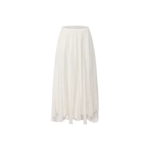 CHIWAWAMEME Повседневный длинный юбка женский