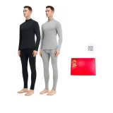 Чёрный + Светло-серый [100% хлопок / Средний-высокий воротник] Минималистский стиль Базовый слой