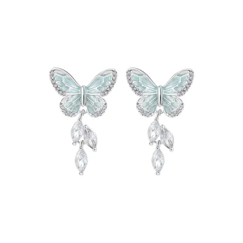 JianKai Серебро S925 Серьги-гвоздики Женские