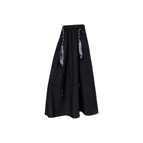 MORii Повседневная длинная юбка для женщин