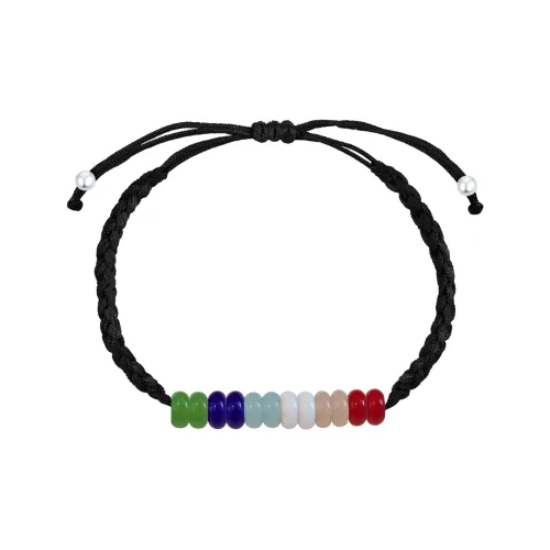 SIMPLE JOYS Цветные браслеты с шнурками Унисекс