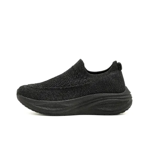 TREEPERI Беговые кроссовки Low Топ Счастье Черный Унисекс