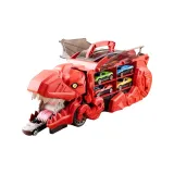 Красный динозавр, автомобиль, экстра-большая сумка