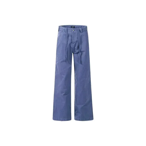 A02 Синий Унисекс Джинсы