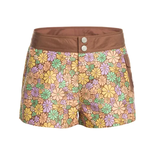 ROXY Многоцветные Женские Повседневные Шорты