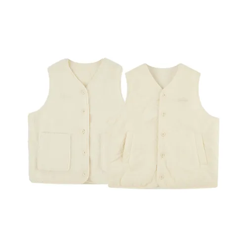 QIAODAN Кремовый Белый Женский Жилеты