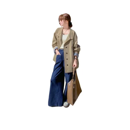 BANDICOOT Хаки Женская тренч-куртка