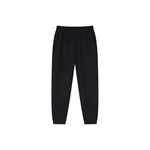 Pony Черные мужские вязаные тренировочные штаны